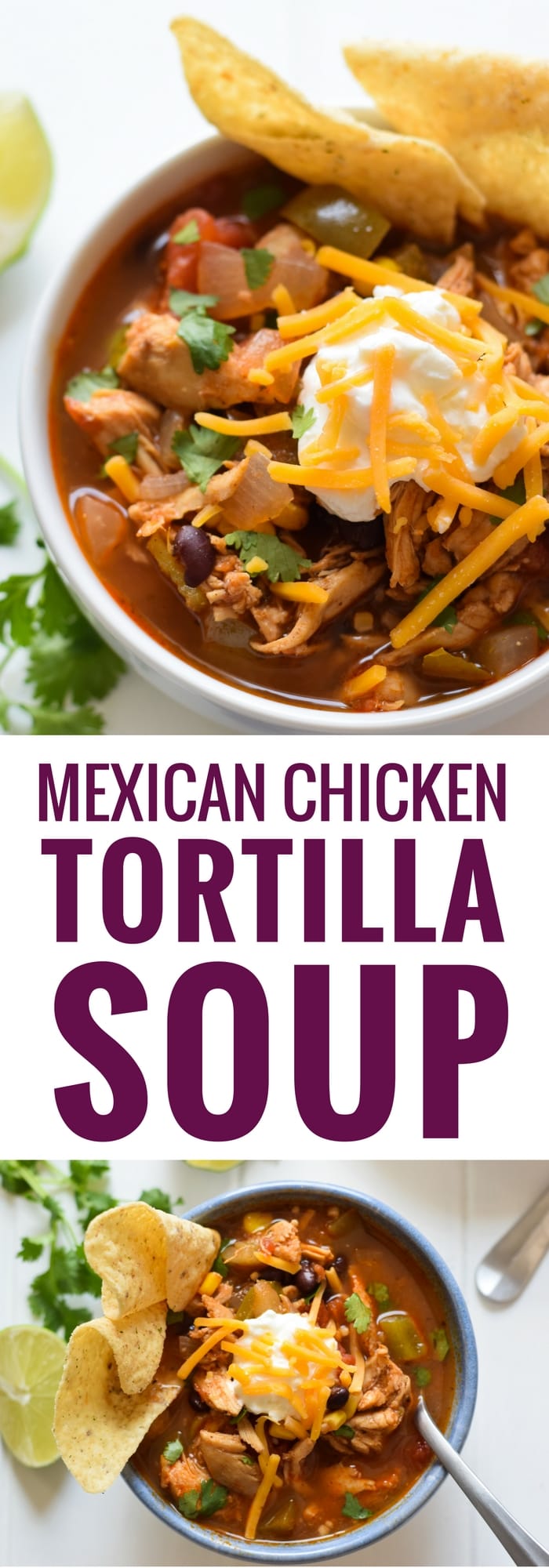 Mexican Chicken Tortilla Soup - Isabel Eats