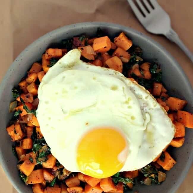 Eggs Sweet Potato Sheet Pan Breakfast — Eatwell101