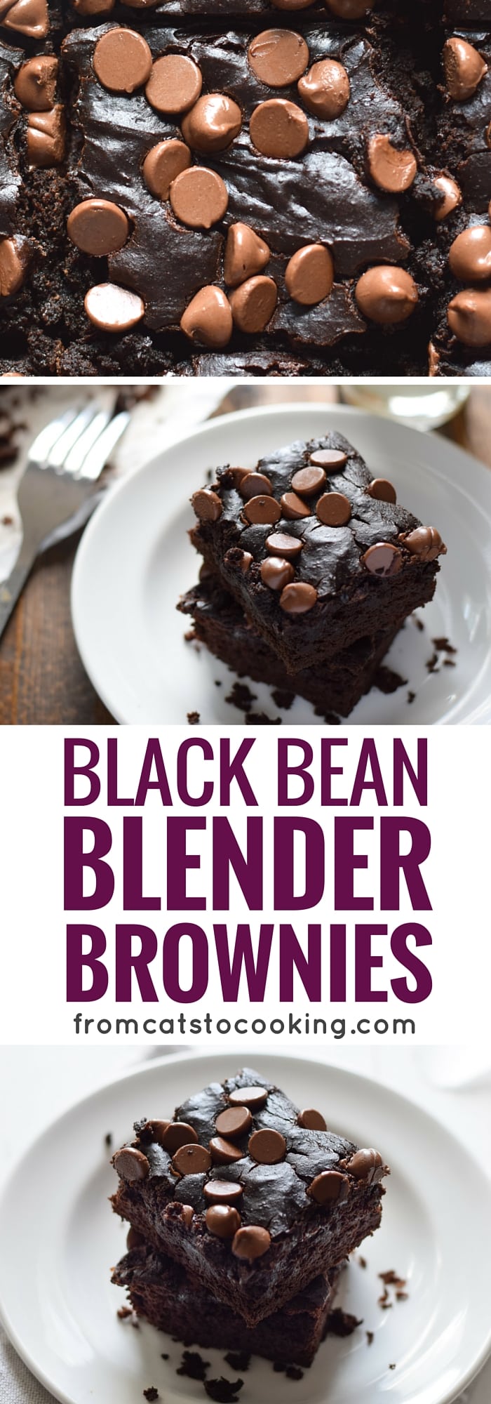 Mexican Black Bean Blender Brownies - Isabel Eats