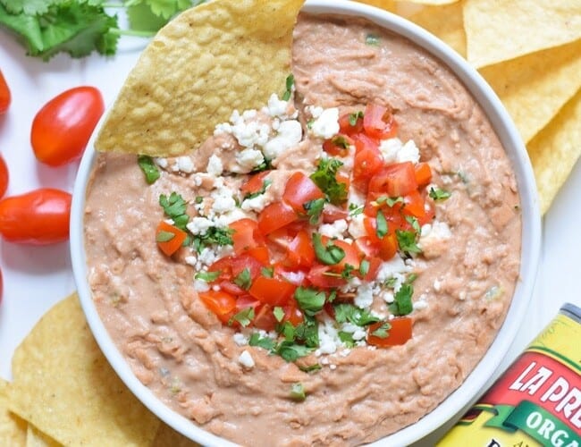 The Best Crock Pot Bean Dip Recipe - Build Your Bite