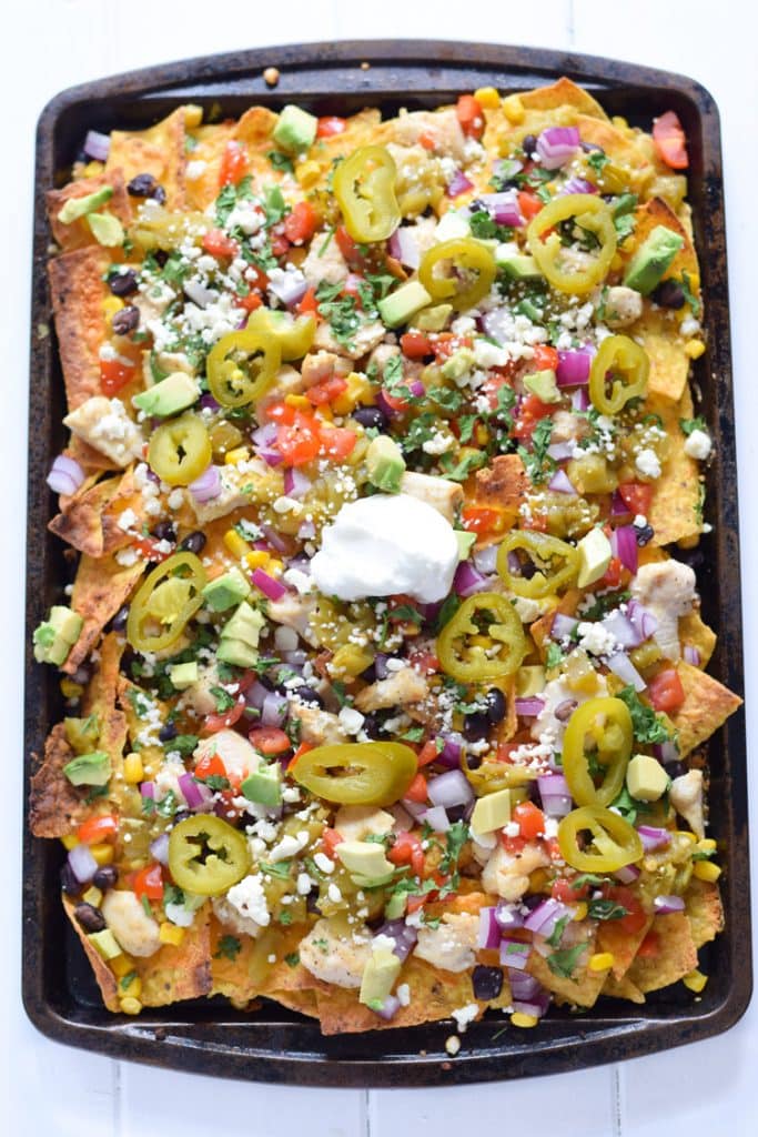 Easy Loaded Mexican Nachos - Isabel Eats