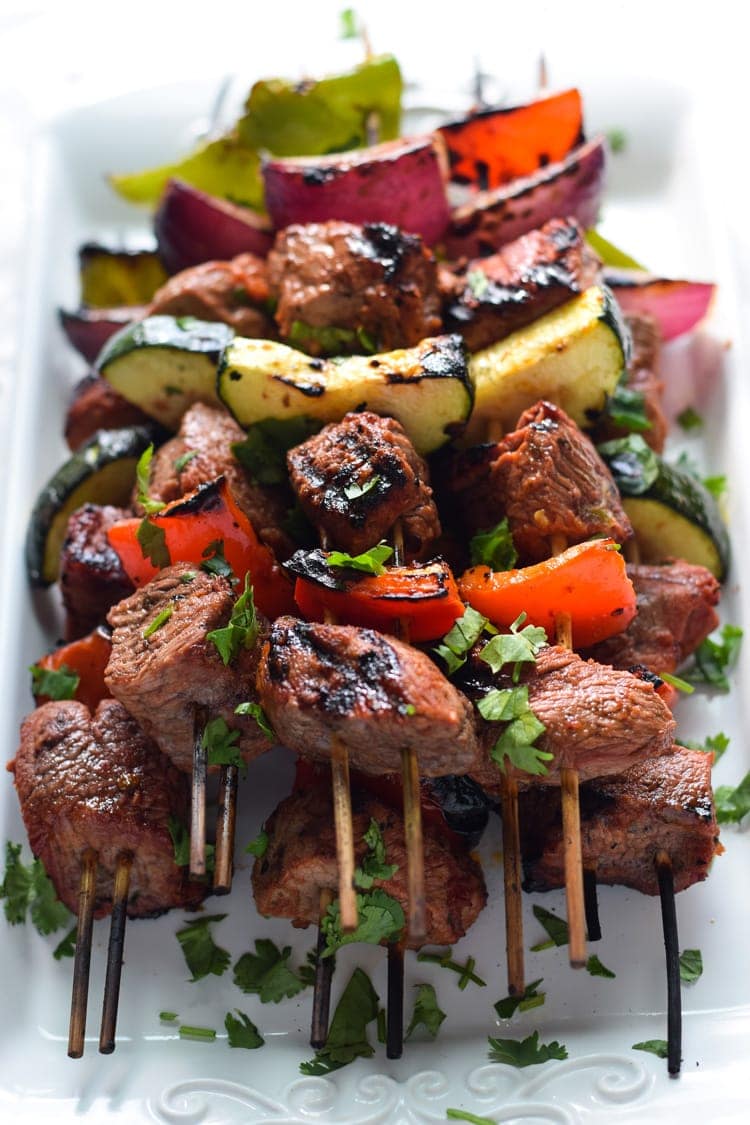 Easy Mexican Beef Skewers Isabel Eats