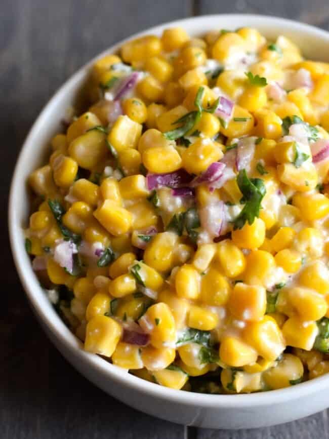 Mexican Street Corn Tostadas {Ready In Only 15 Minutes!} - Isabel Eats