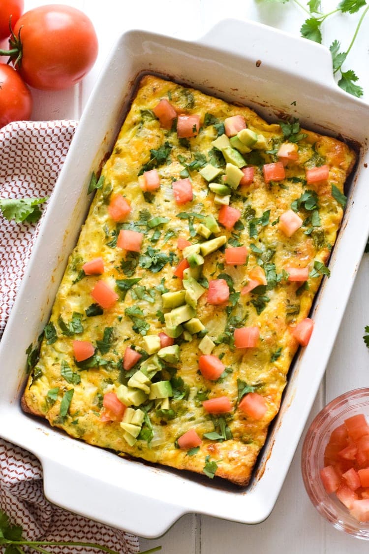 Make Mornings Great with this One-Pan Frittata & Avocado Salsa