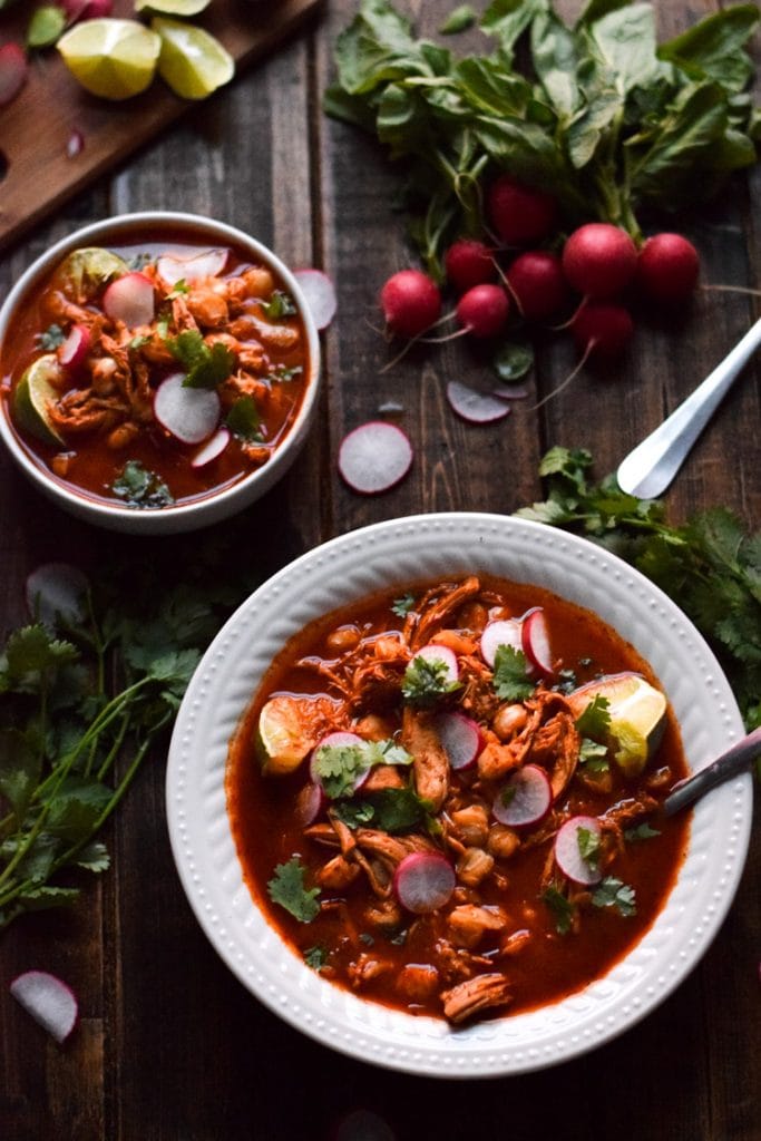 Slow Cooker Chicken Posole Isabel Eats {Easy Mexican Recipes}