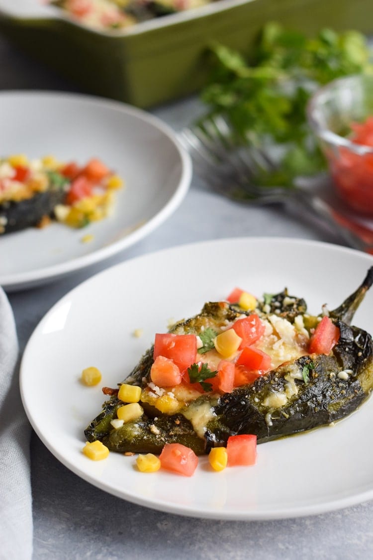 Baked Chile Rellenos image