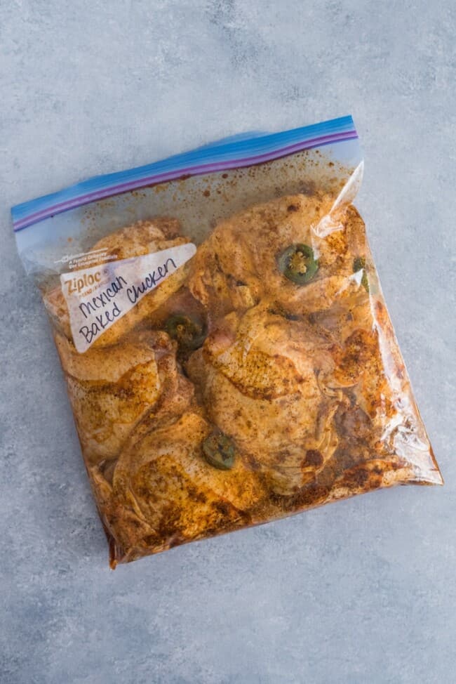 Easy Baked Mexican Chicken - Isabel Eats