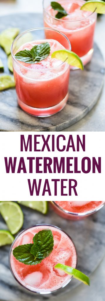 Watermelon Agua Fresca - Isabel Eats {Easy Mexican Recipes}