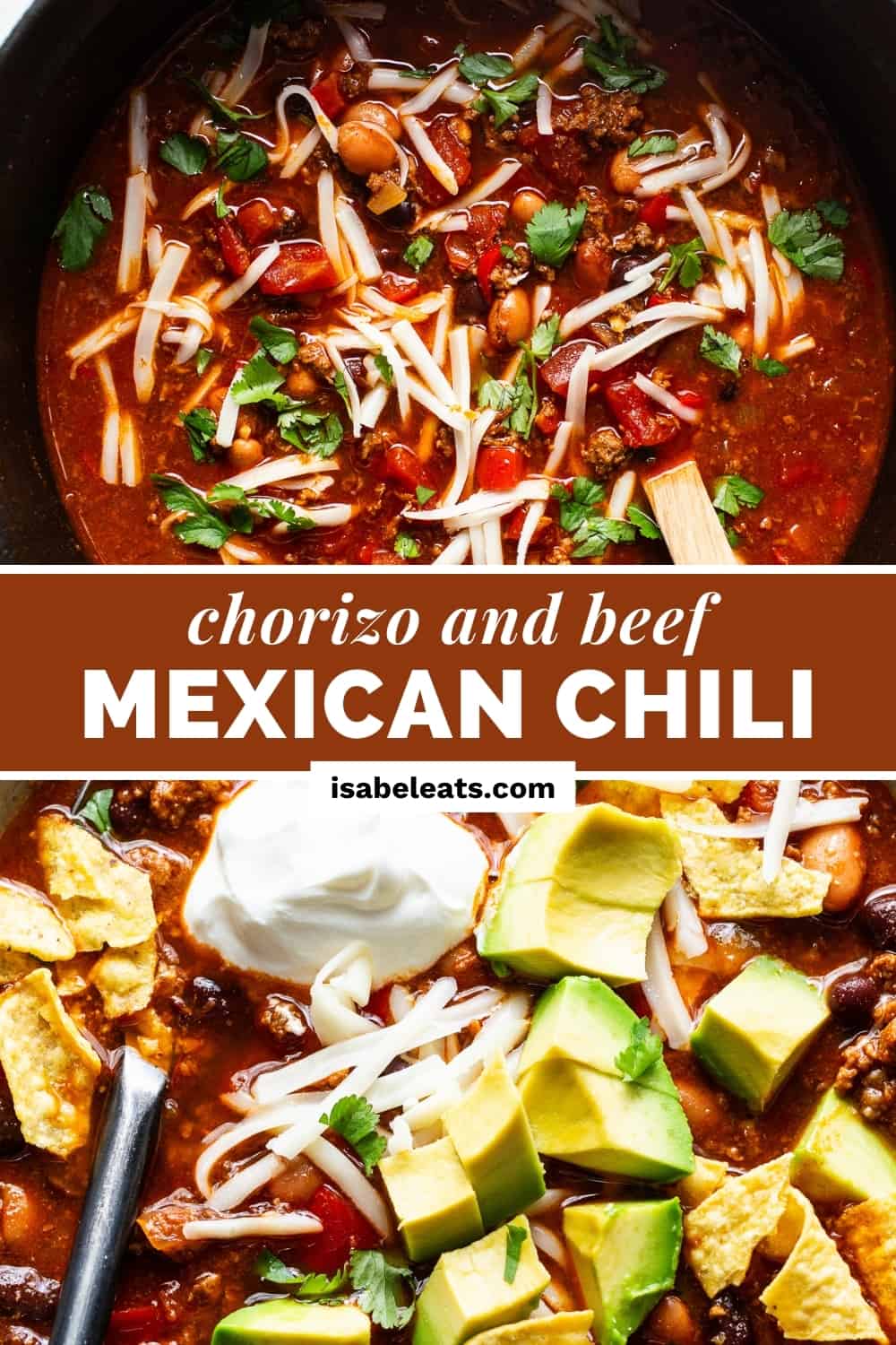 Chorizo Chili - Isabel Eats