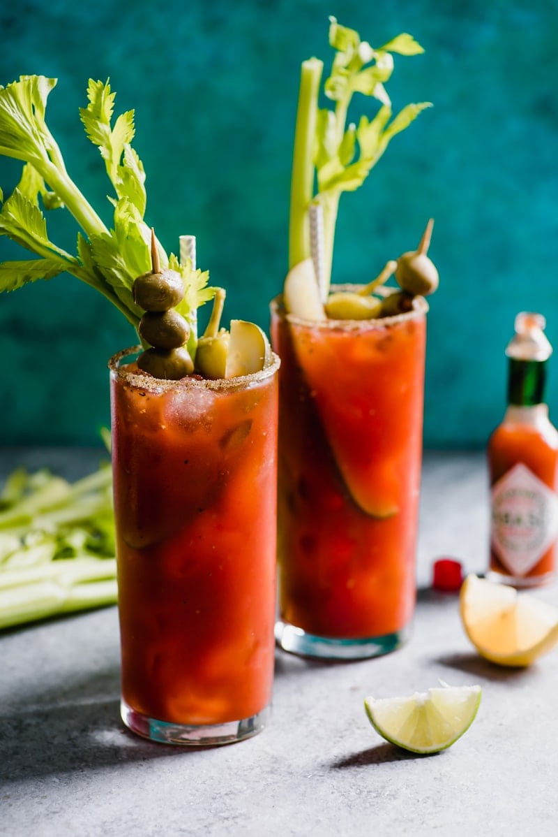 Bloody Maria Cocktail - A Tequila Bloody Mary - Creative Culinary