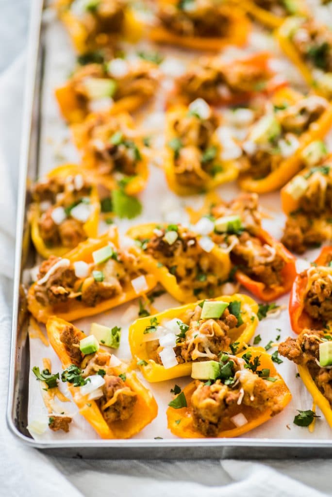 Bell Pepper Nachos - Isabel Eats