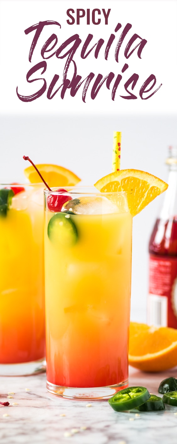 Tequila Sunrise Recipe Isabel Eats