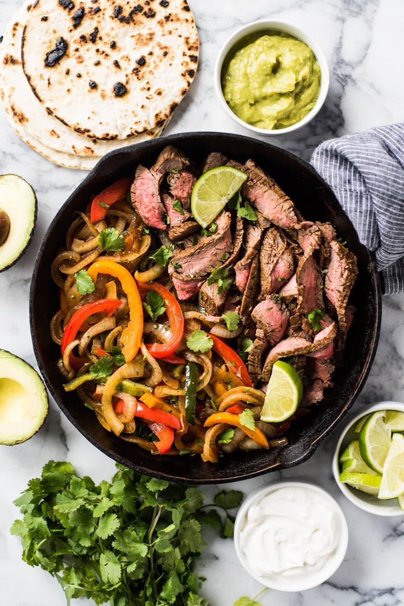 Easy Steak Fajitas - Isabel Eats {Mexican Inspired Recipes}