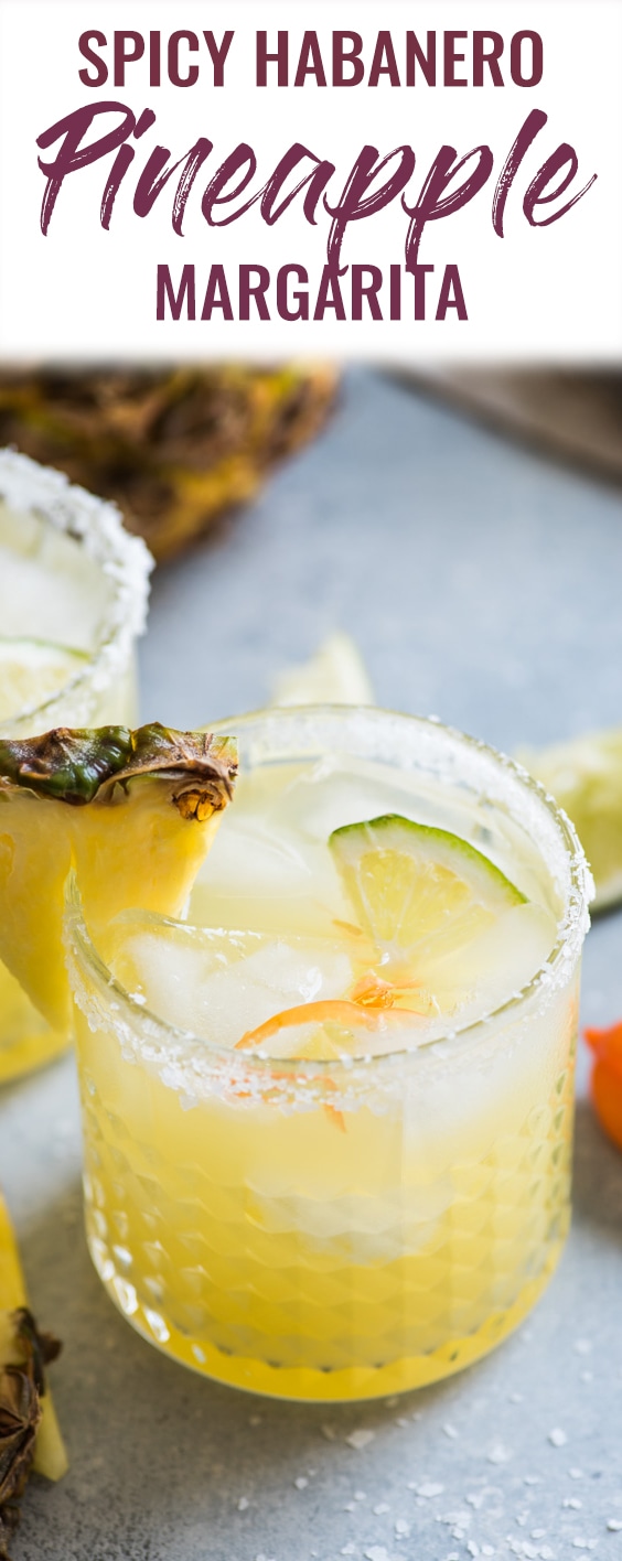 Spicy Pineapple Margarita - Isabel Eats