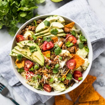 Taco Pasta Salad - Isabel Eats