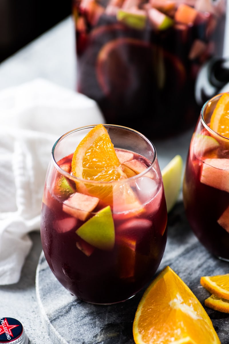Easy Red Wine Sangria Recipe for a Crowd - Celebrations at Home