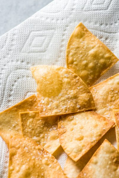 The BEST Homemade Tortilla Chips - Isabel Eats