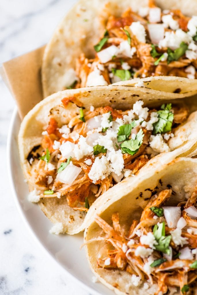 Easy Chicken Tinga Tacos - Isabel Eats {easy Mexican Recipes}