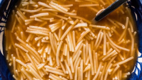 Sopa de Fideo - Isabel Eats