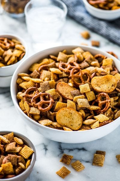 Spicy Chex Mix Recipe (Best Snack EVER!) - Isabel Eats {Easy Recipes}