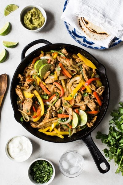 30 Minute Chicken Fajitas - Isabel Eats {Easy Mexican Recipes}