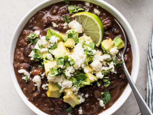 Black Bean Soup - stetted