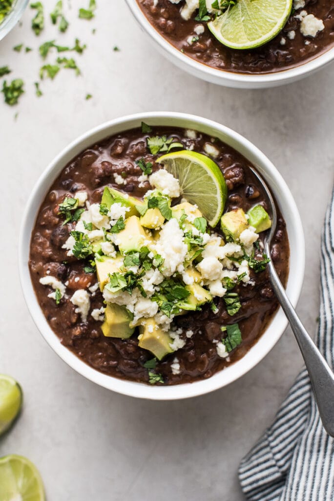 Easy Black Bean Soup Recipe Isabel Eats 9334