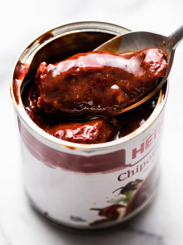 Chipotle peppers in adobo sauce.