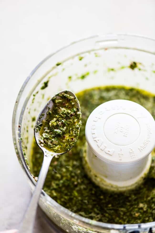 Chimichurri Sauce - Isabel Eats