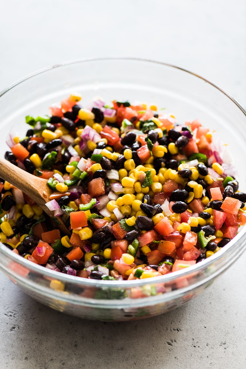 Black Bean and Corn Salsa - Isabel Eats