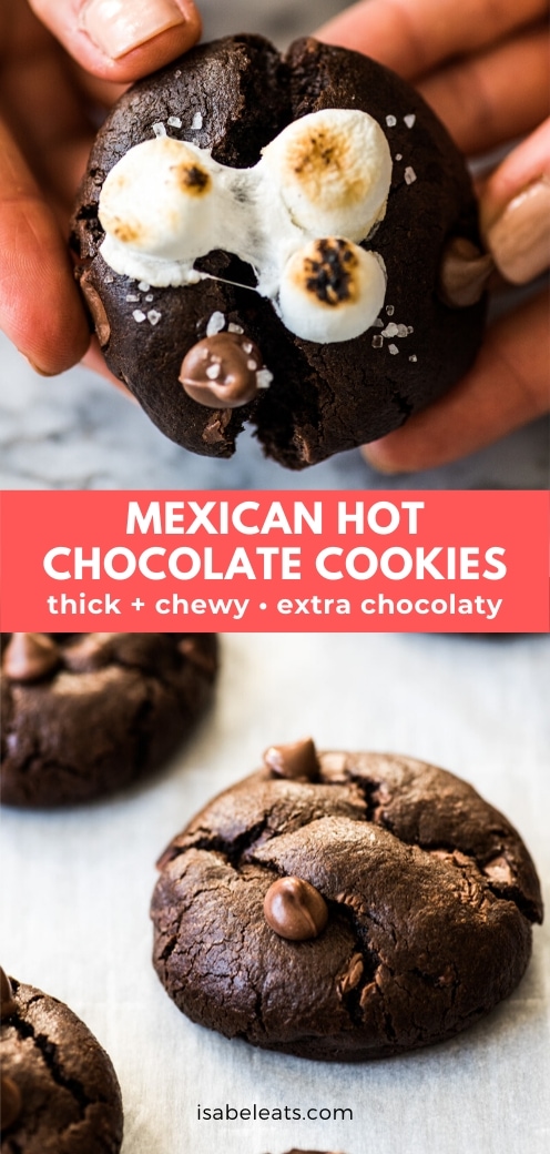Mexican Hot Chocolate Cookies - Isabel Eats
