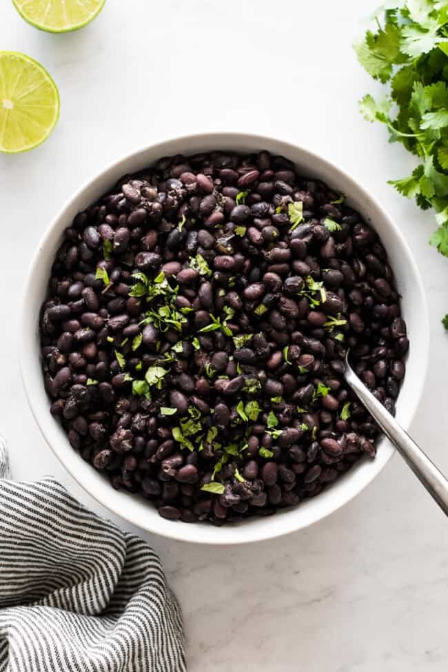 Instant Pot Black Beans {No Soak Method} - Isabel Eats