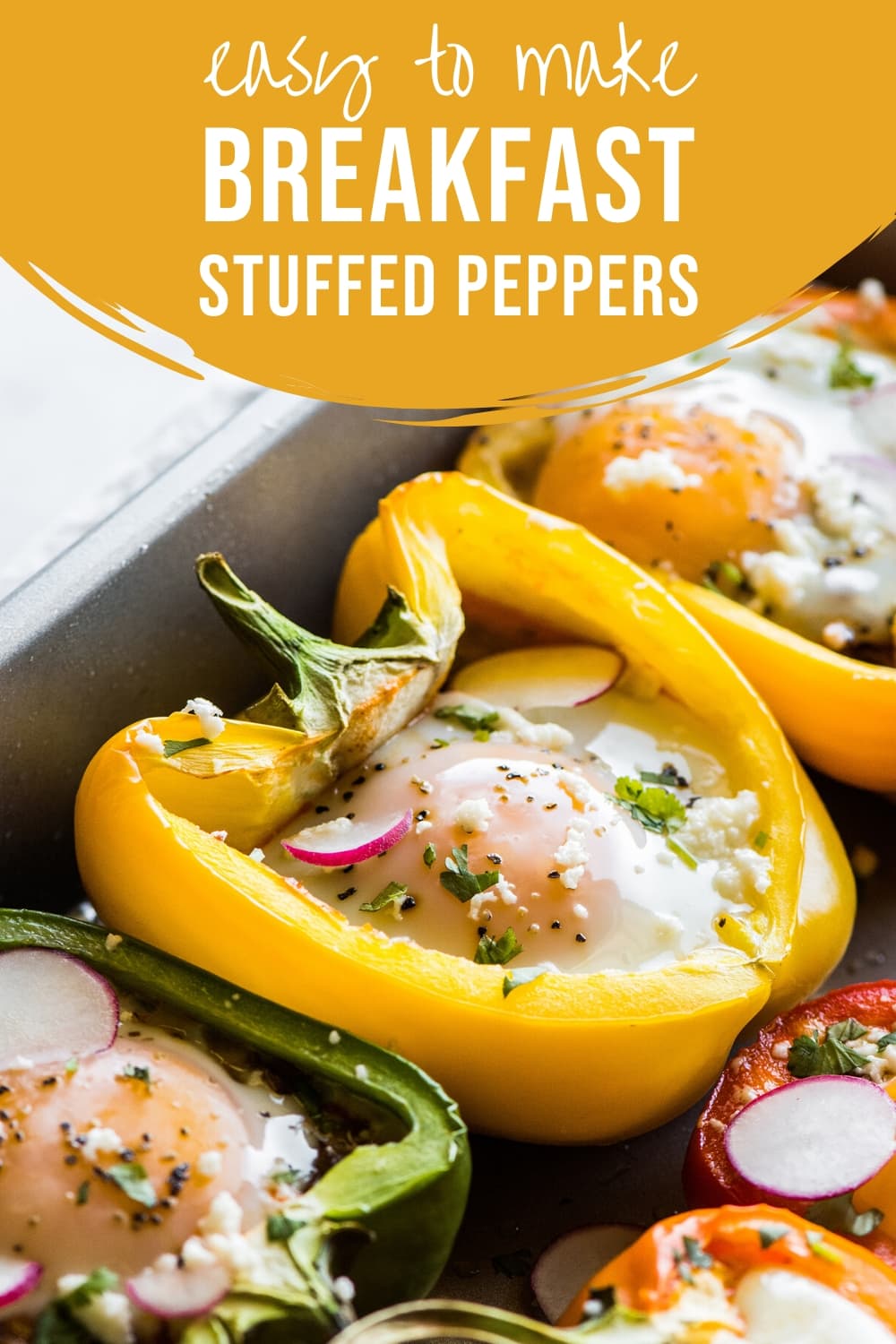 Breakfast Stuffed Peppers - Isabel Eats