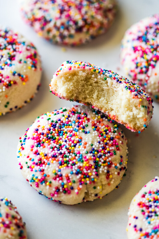 Easy Sprinkle Cookies Isabel Eats