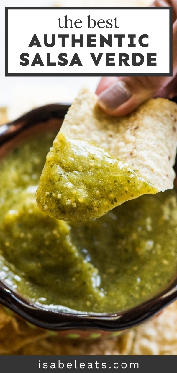 Salsa Verde Recipe - Isabel Eats