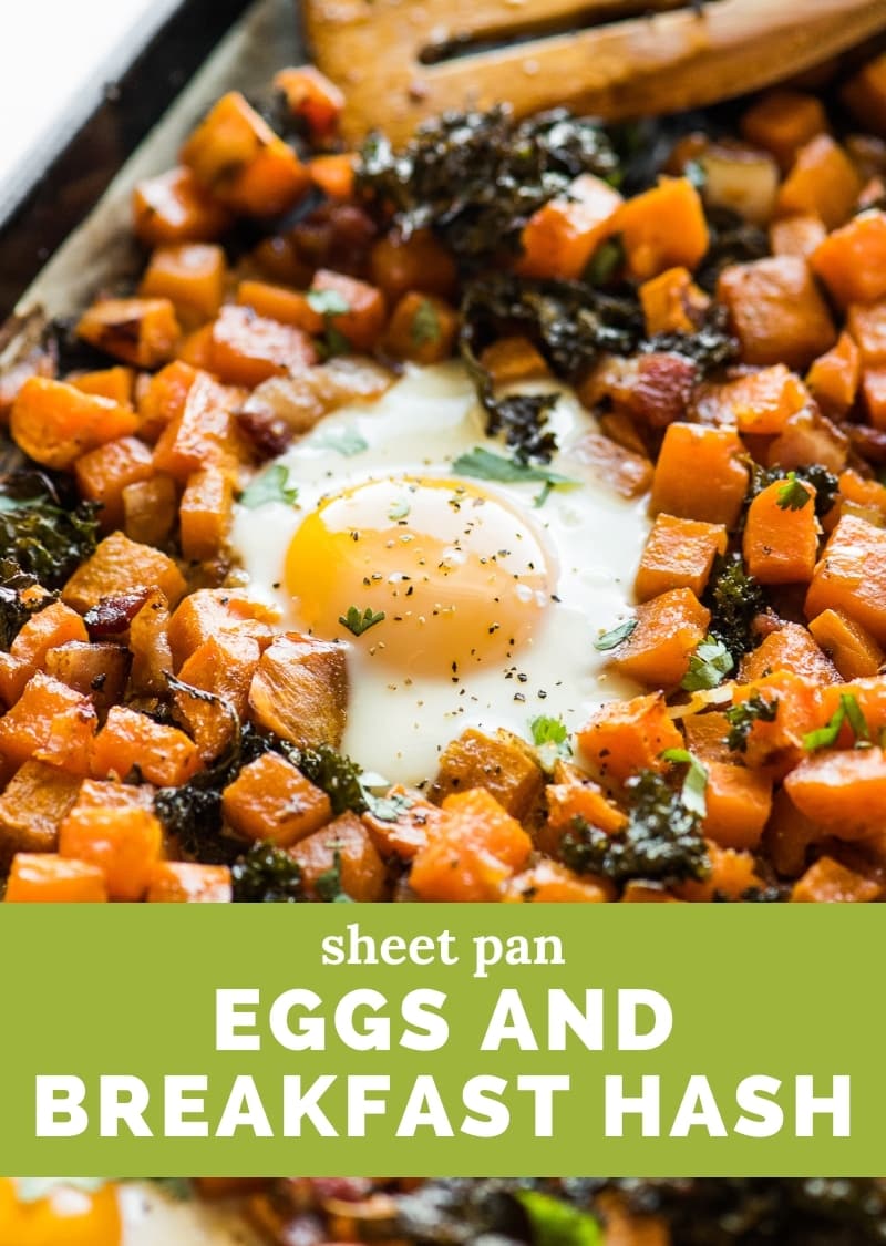 Sheet Pan Eggs and Breakfast Hash - Isabel Eats