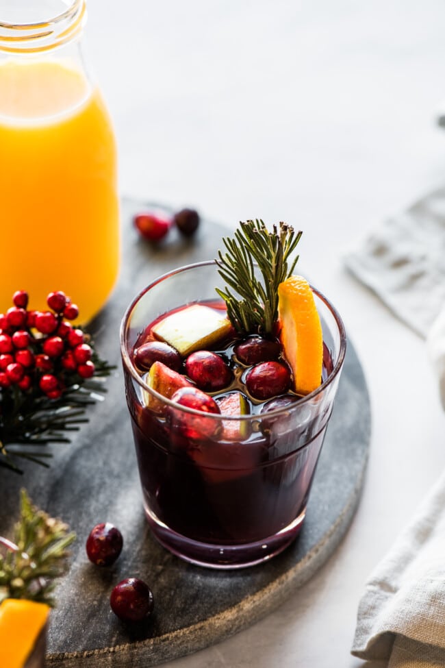 Winter Sangria - Isabel Eats