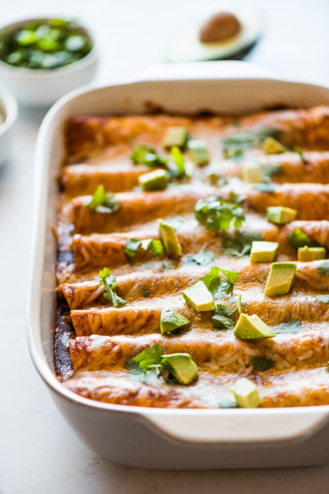 Easy Black Bean Enchiladas Isabel Eats