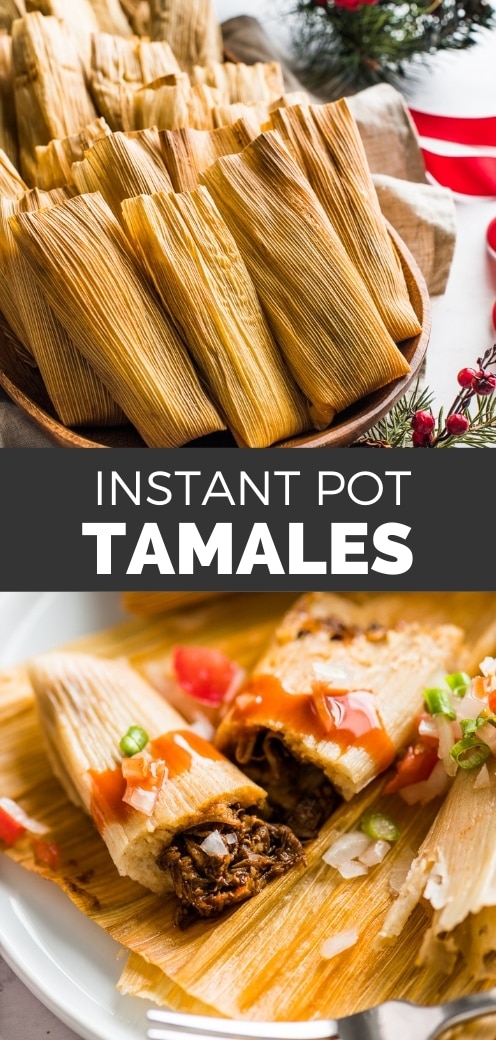 Instant Pot Pork Tamales - Isabel Eats