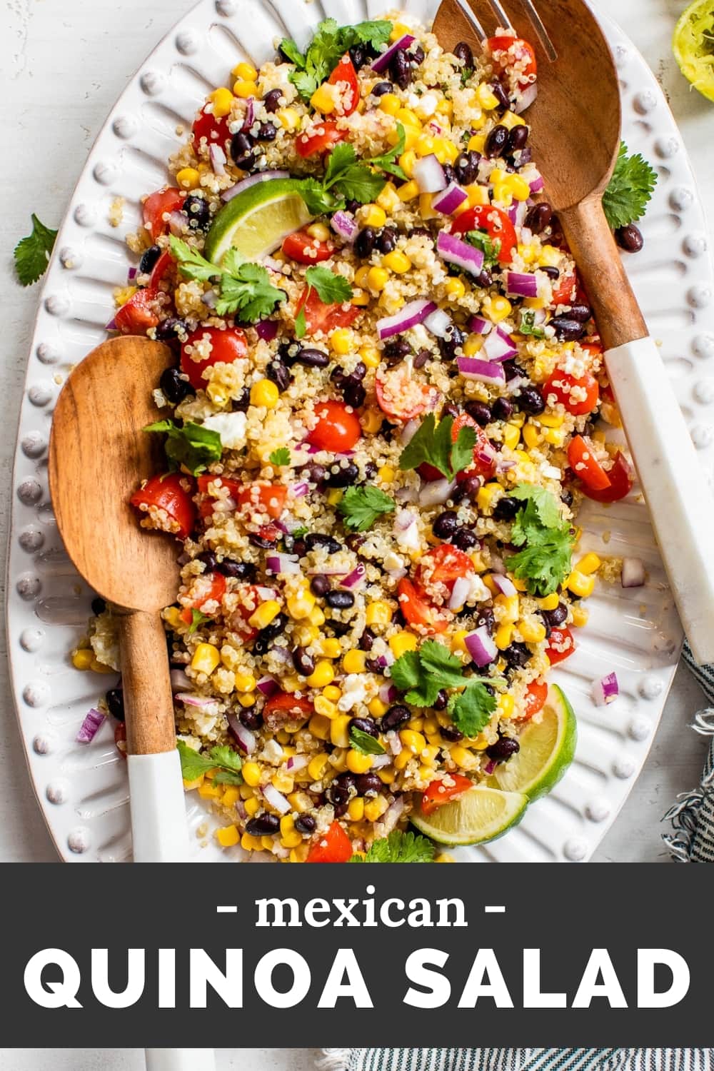 Mexican Quinoa Salad - Isabel Eats