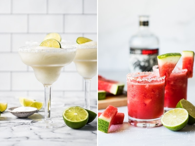 Frozen Margaritas and Watermelon Margaritas to make for Cinco de Mayo.