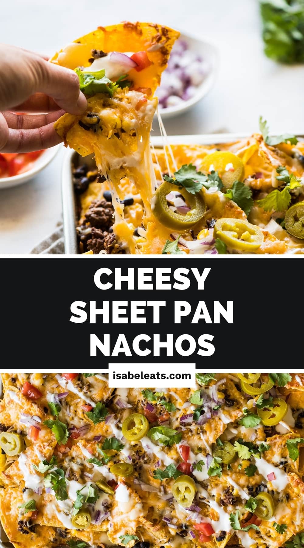 Sheet Pan Nachos - Isabel Eats