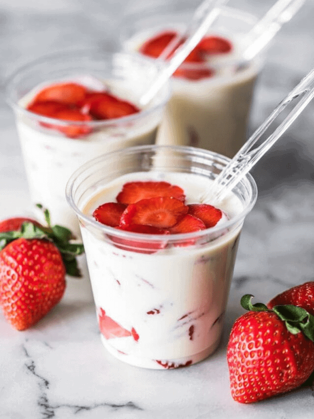 Fresas con Crema