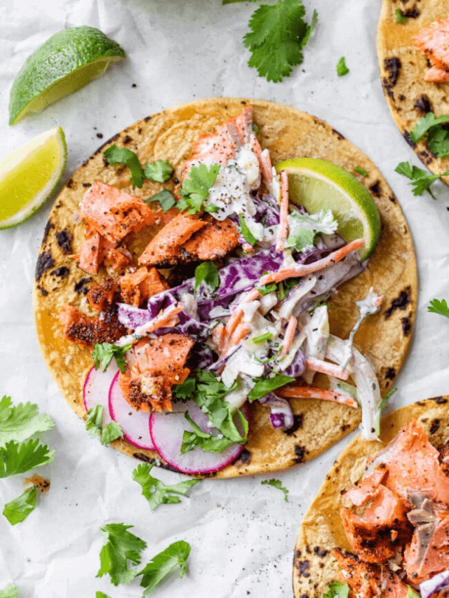 Salmon Tacos