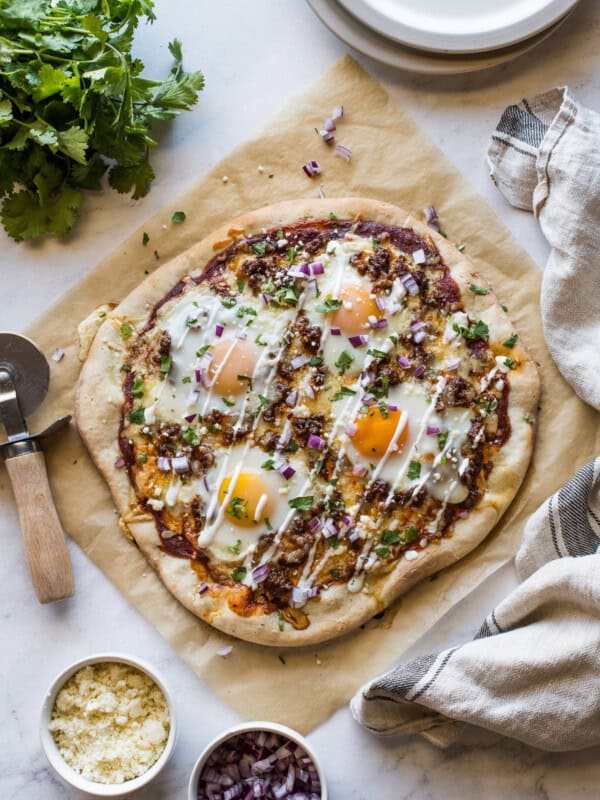 Mexican Breakfast Pizza