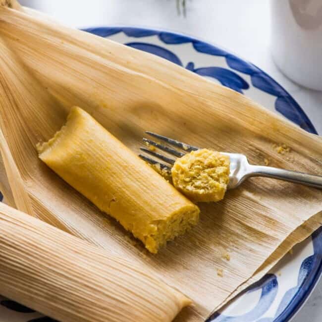Tamales de Elote (Sweet Corn Tamales) - Isabel Eats