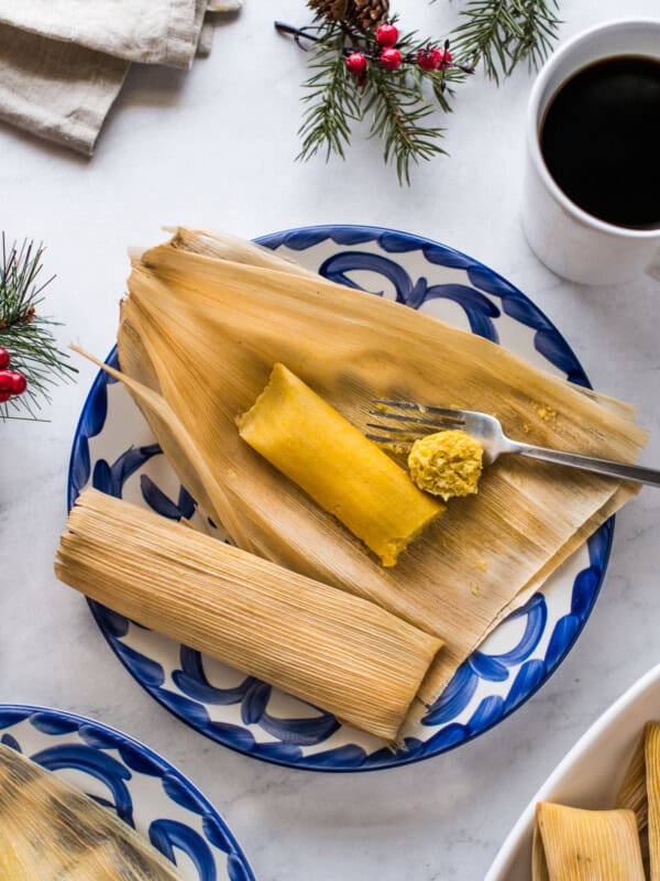 Tamales de Elote (Sweet Corn Tamales)