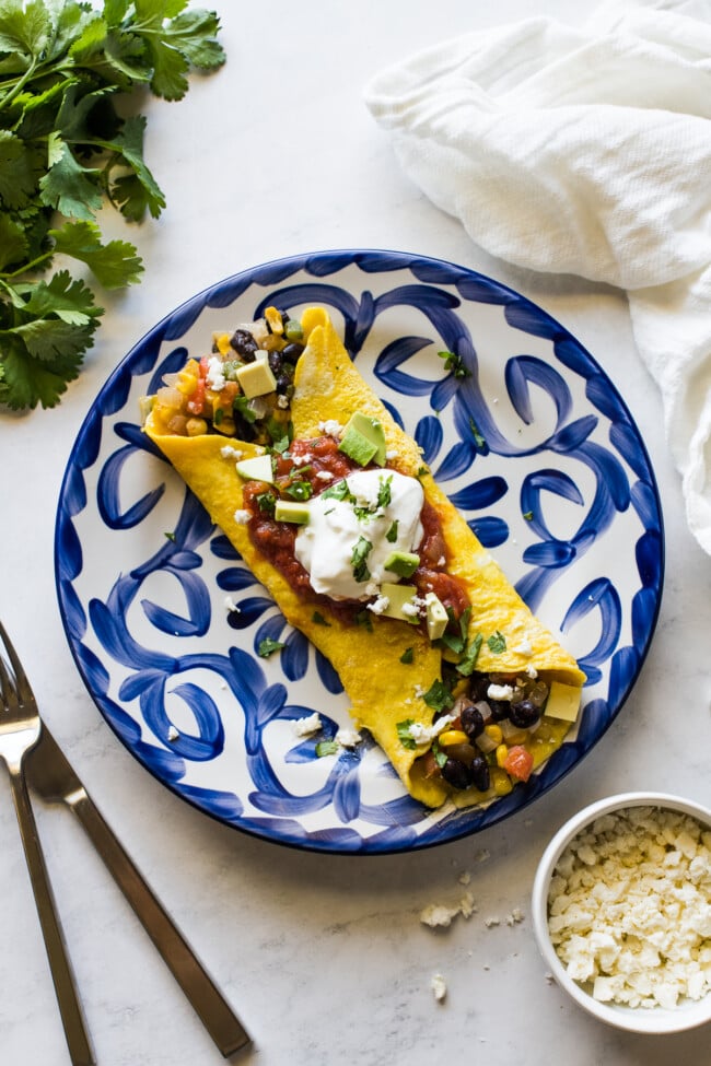Mexican Omelet - Isabel Eats