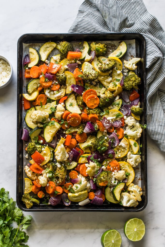 Mexican Roasted Vegetables - Isabel Eats