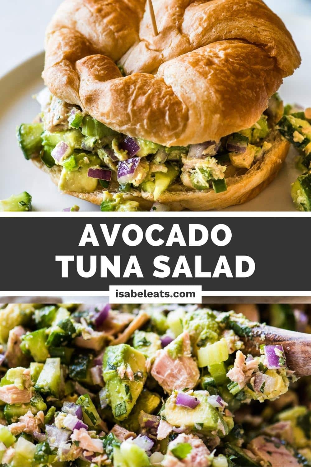 Avocado Tuna Salad - Isabel Eats